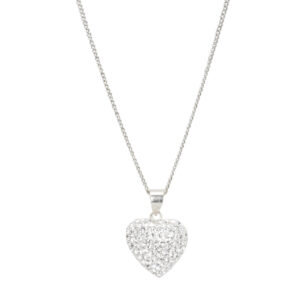 Halskette Crystal Heart - Sil-Hal-07 (1)