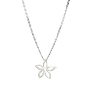 Halskette Flower - Sil-Hal-14 (1)