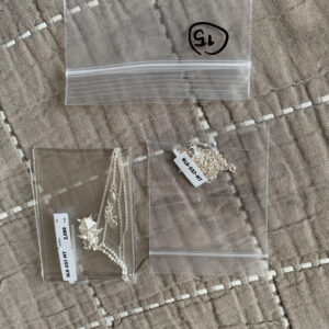 Halskette Origami Handmade Silver