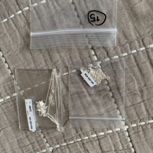 Halskette Origami Handmade Silver